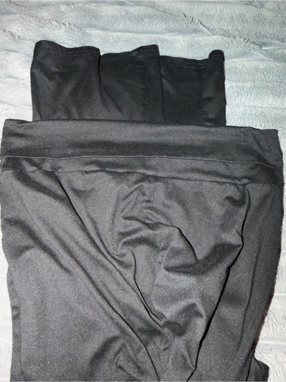 Source Unknown Black High-Waist Leggings